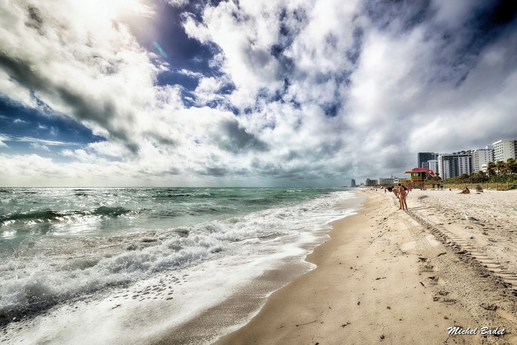 Miami Beach - South Beach - Lifeguard posts, USA