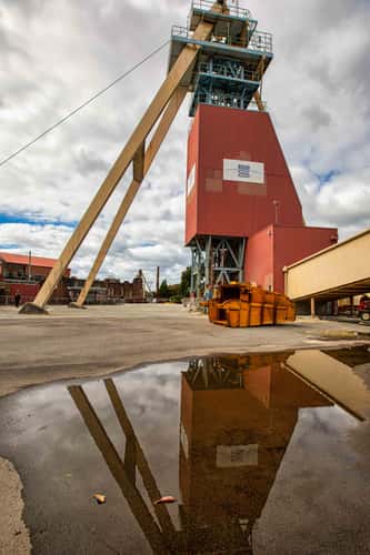Modern Poppet Head , Beconsfield, Tasmania