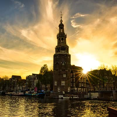 Montelbaanstoren, Amsterdam, Netherlands