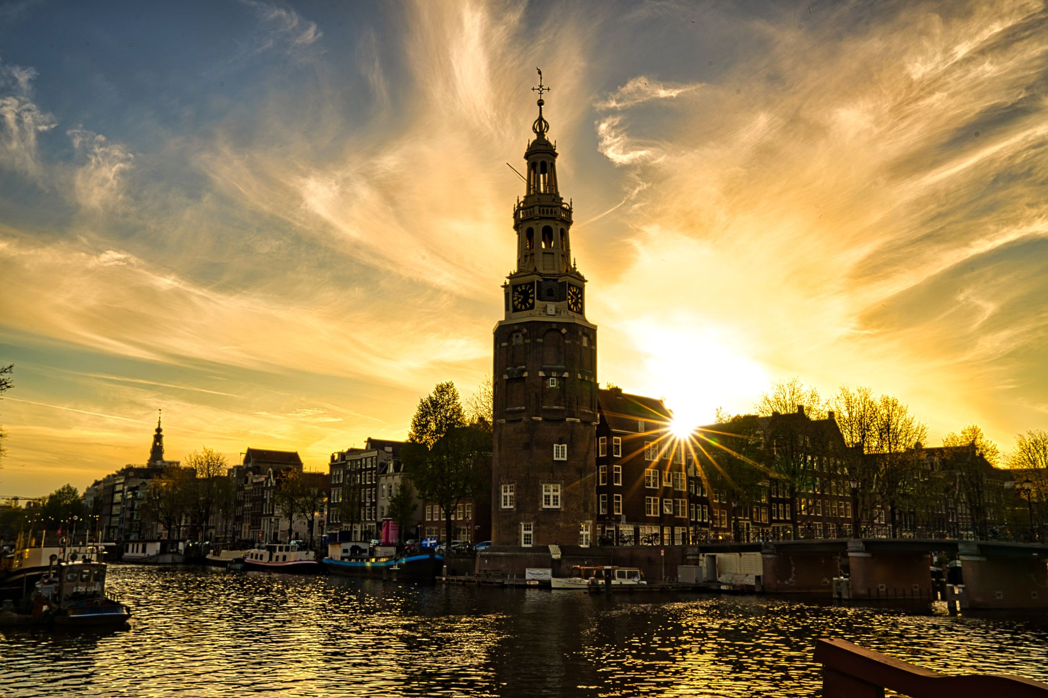 Montelbaanstoren, Amsterdam, Netherlands