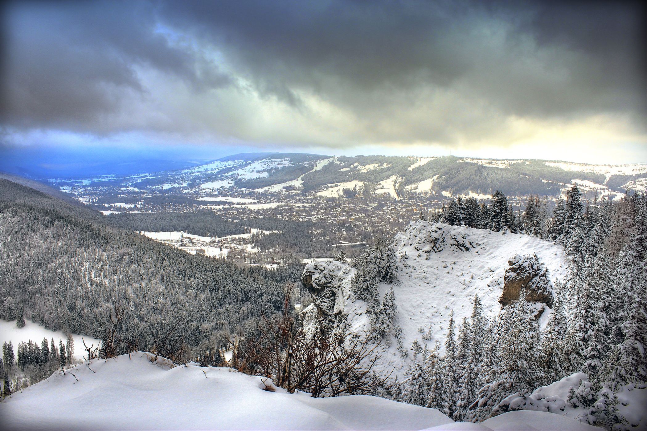 Mountain view, Poland