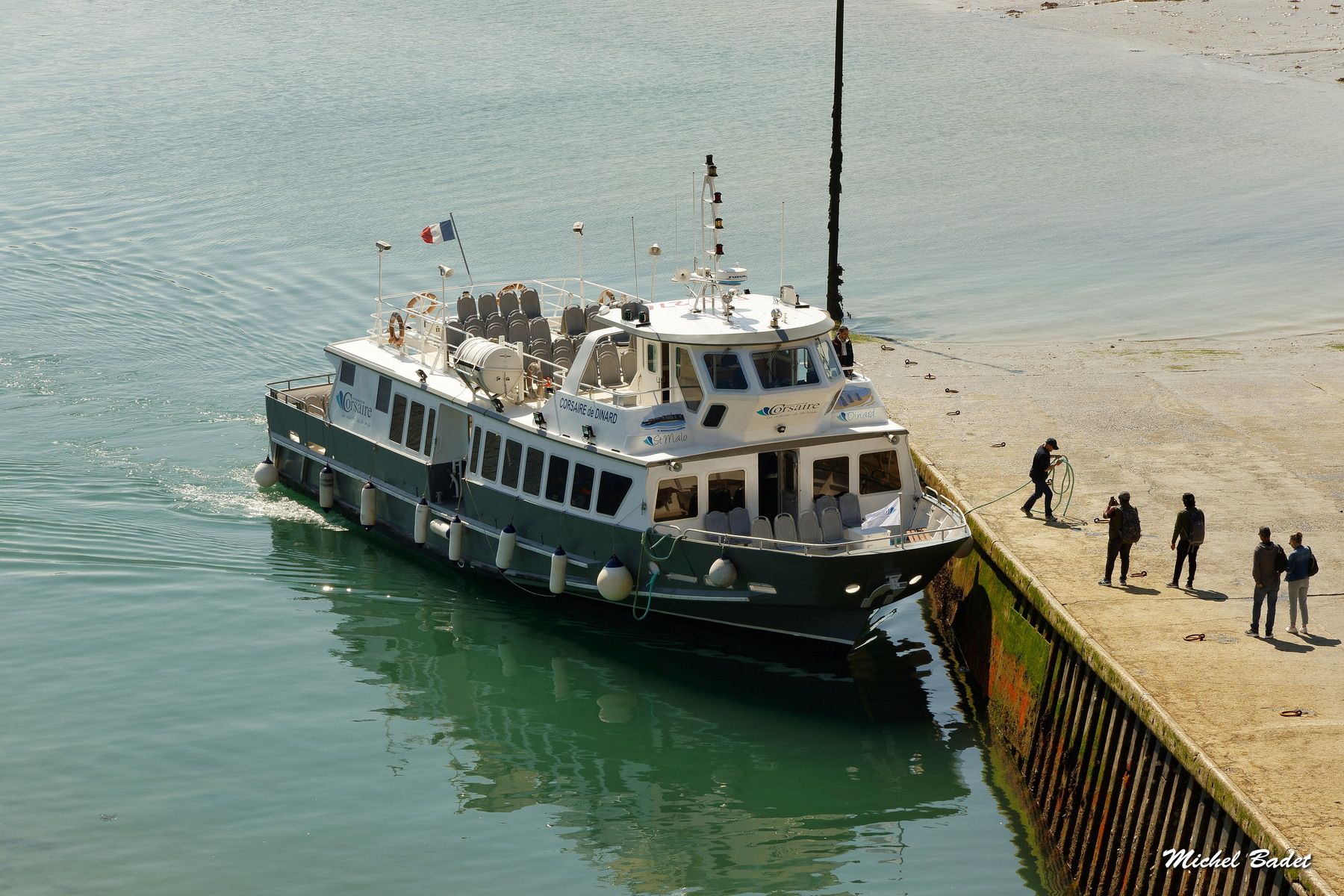 Plage de Bon Secours in Saint-Malo, France, France