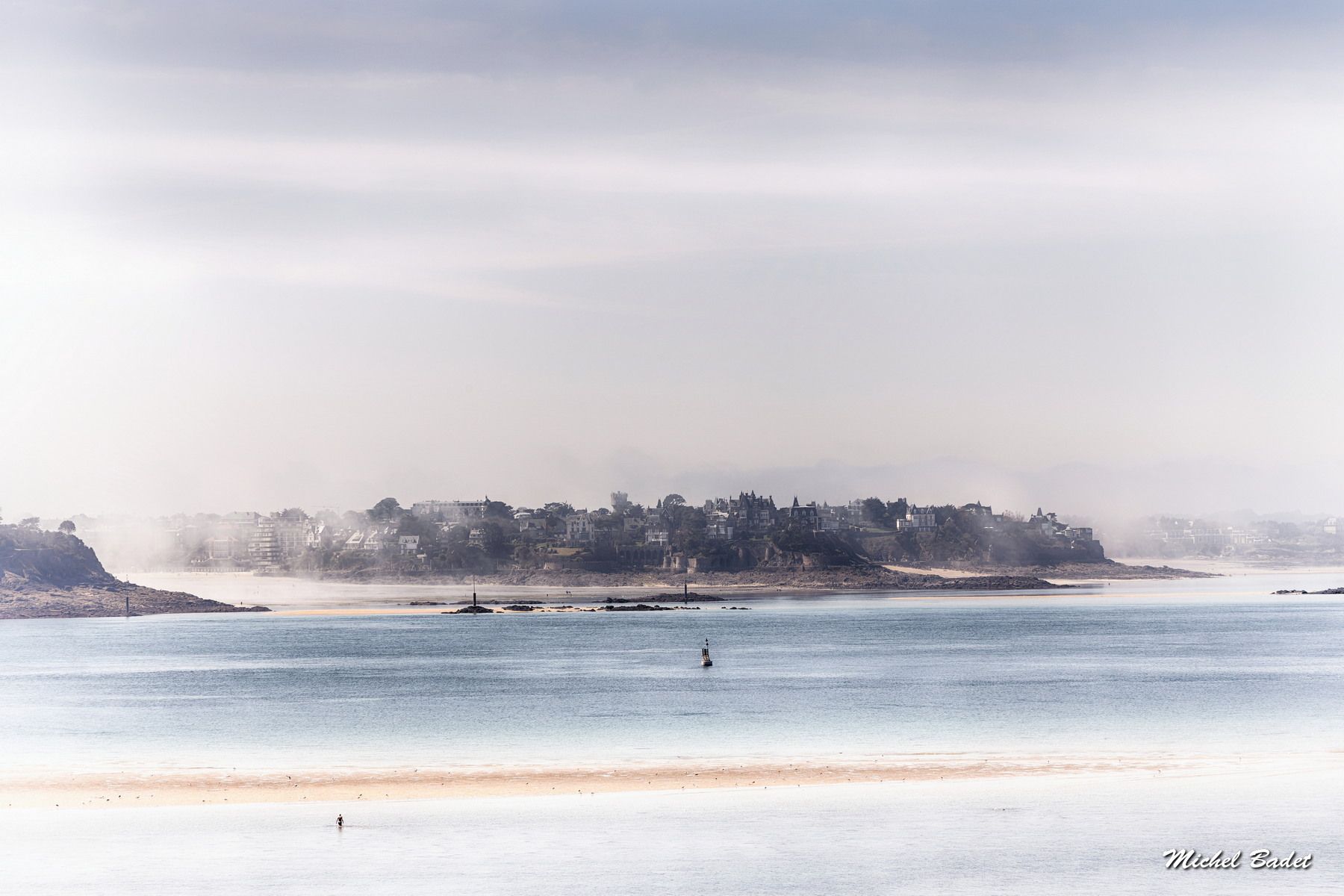 Plage de Bon Secours in Saint-Malo, France, France