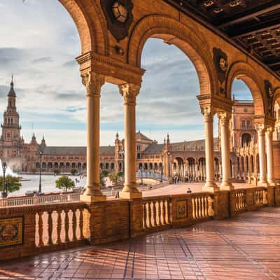 Plaza de España, Seville, Spain