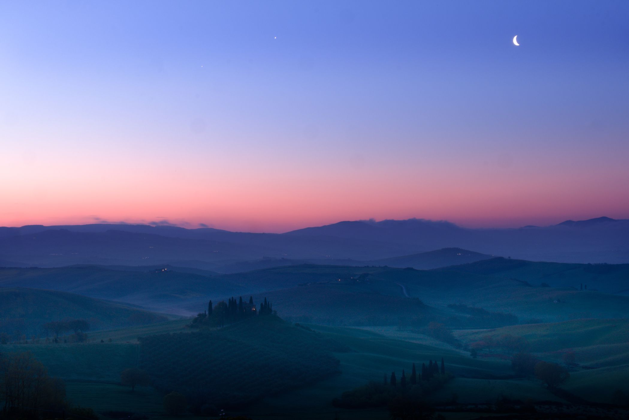 Podere Belvedere in the Val D'orcia Tuscany, Italy