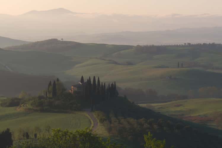 Podere Belvedere in the Val D'orcia Tuscany