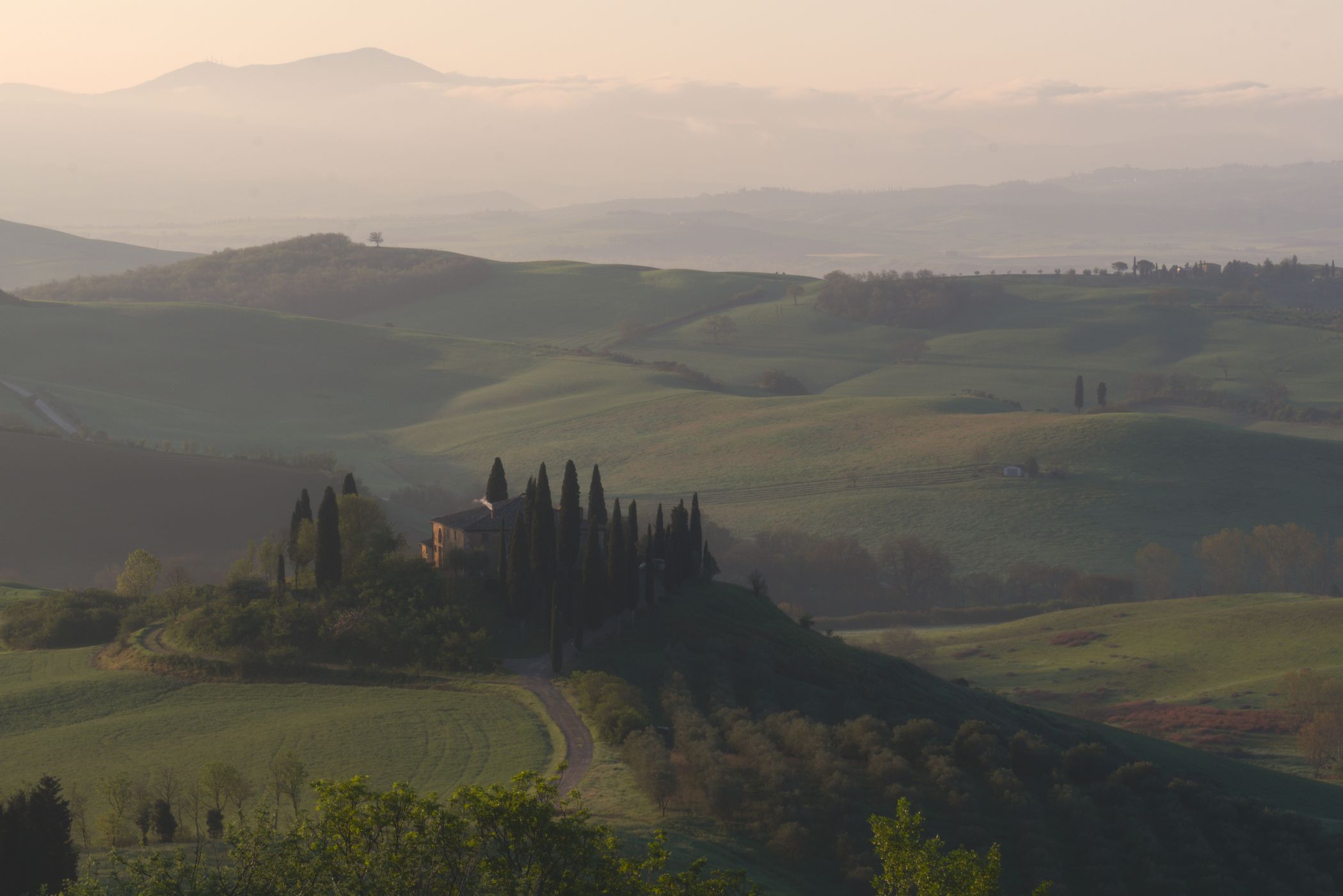 Podere Belvedere in the Val D'orcia Tuscany, Italy