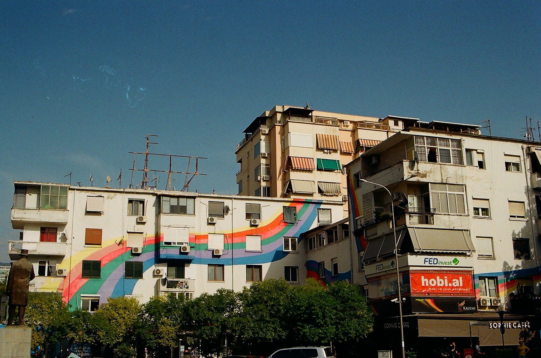 Rainbow Block, Tirana, Albania