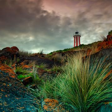 Red Rocks Mersey Bluff Lighthouse, Devonport, Tasmania, Australia