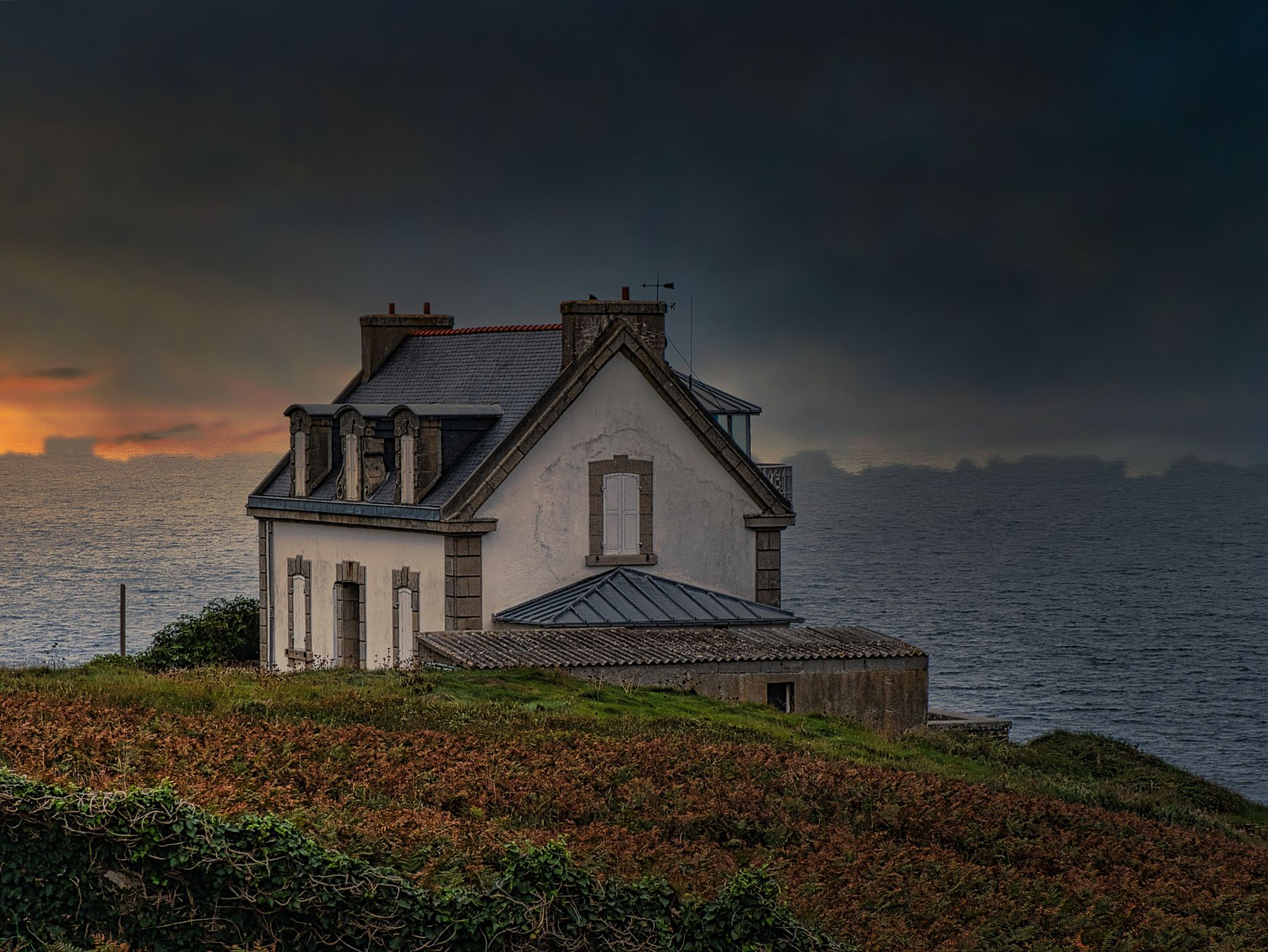 route des pointes, France