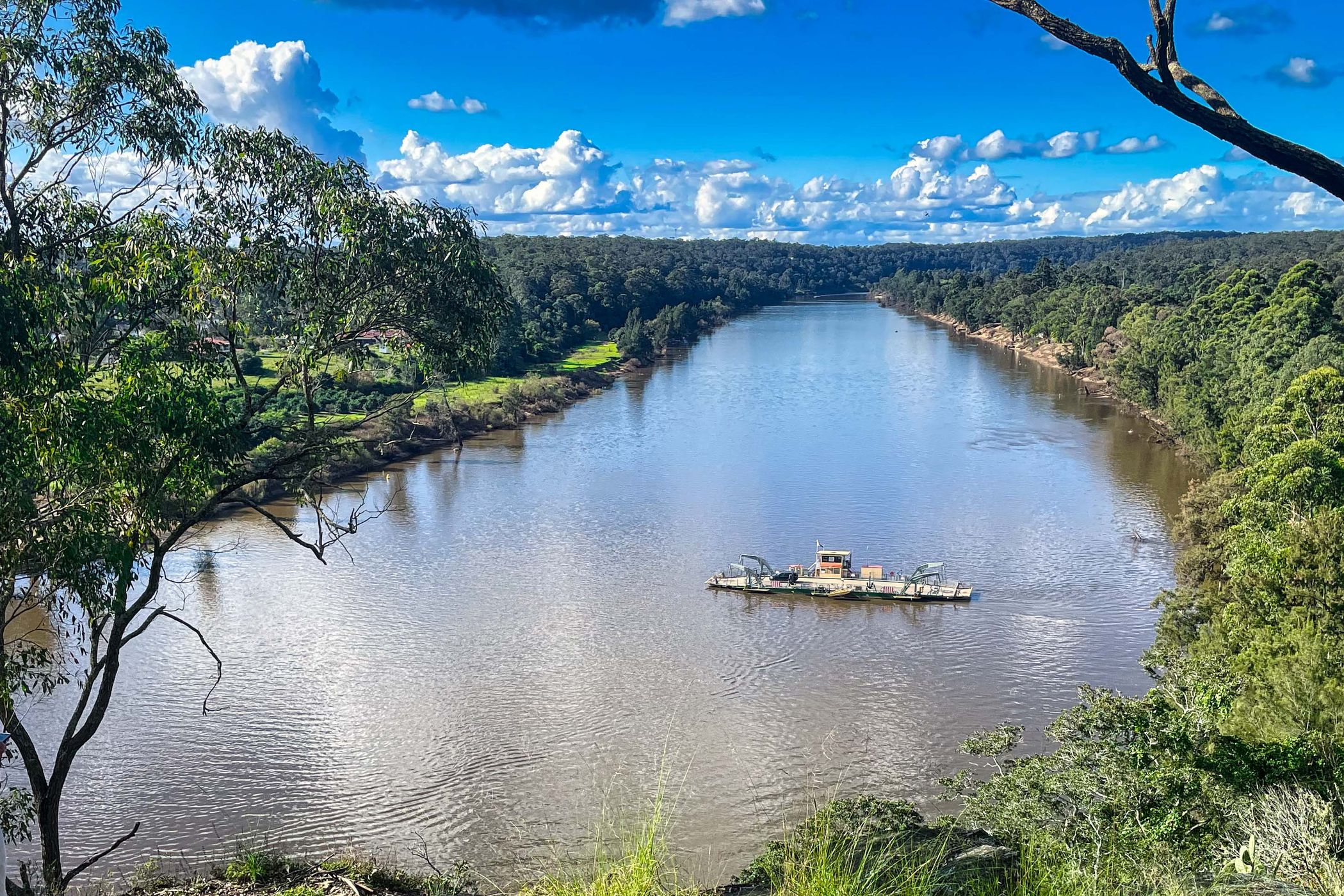 Sackville Car Ferry, Hawkesbury River, Sackville, Sydney, Australia