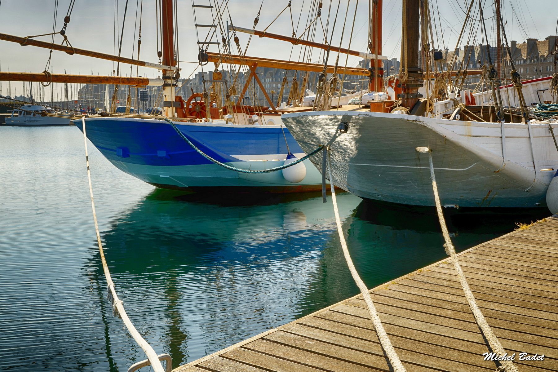 Saint-Malo, Dugay Trouin harbour, France