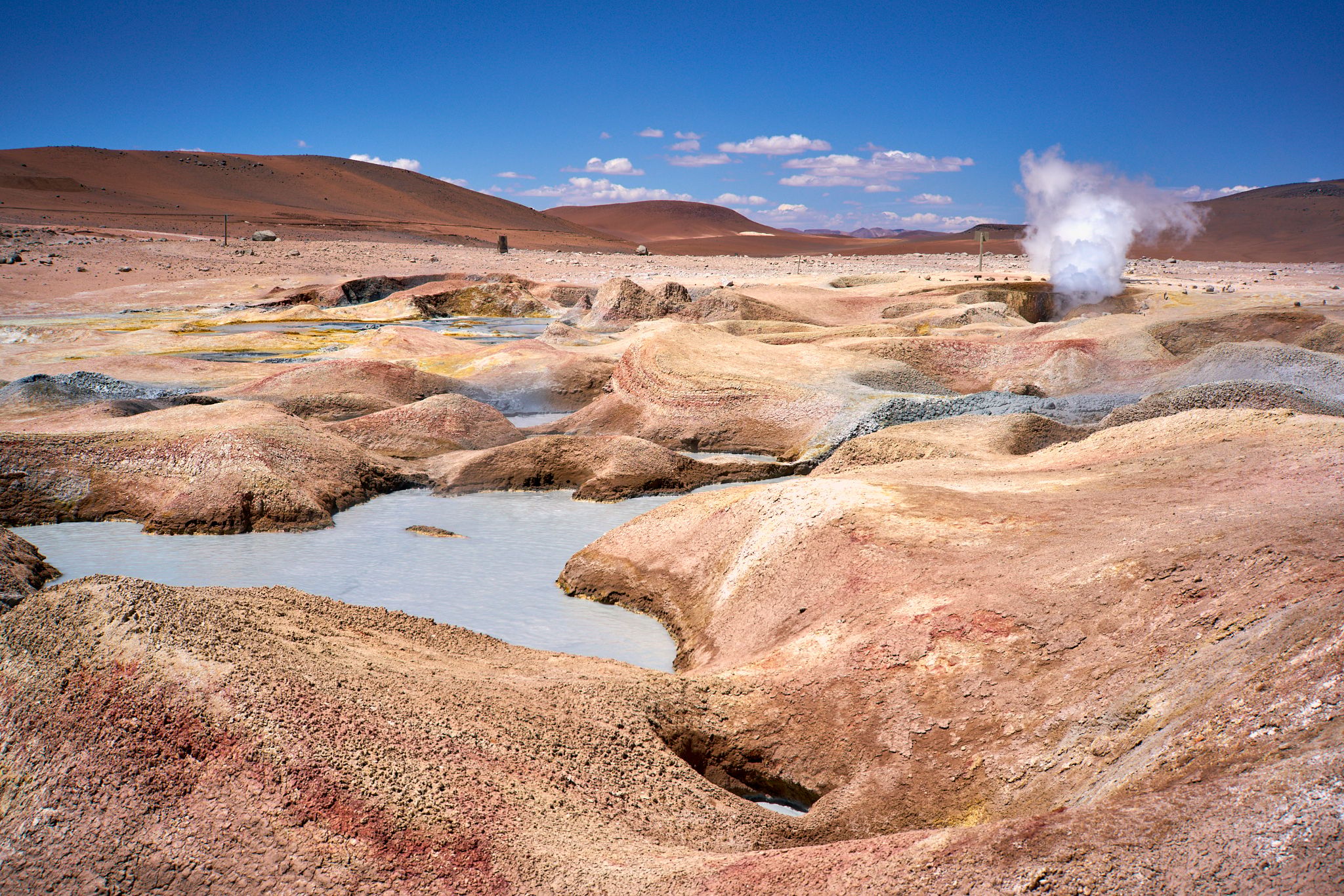 Sol de Mañana geysers, Bolivia