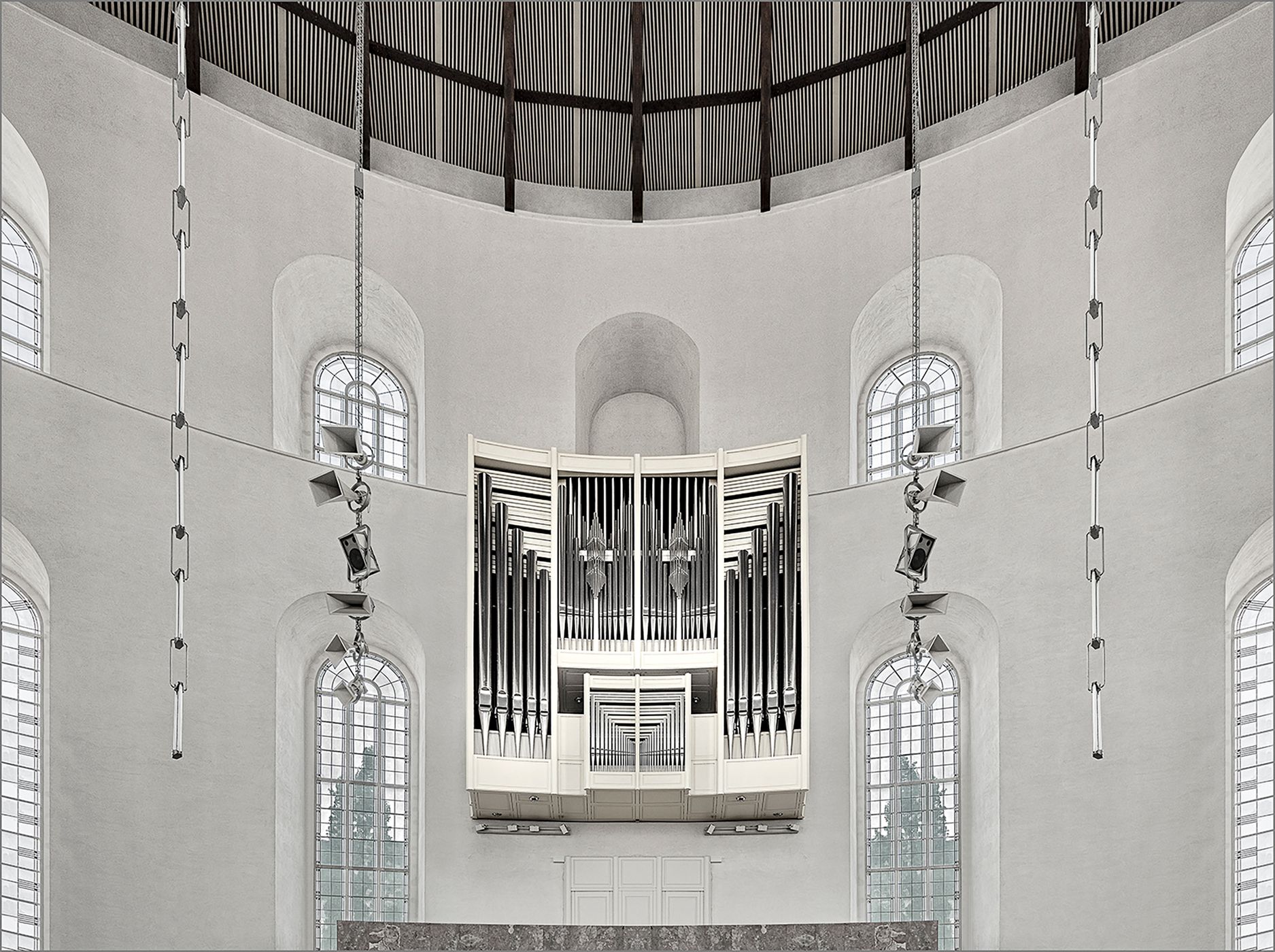Interior St. Paul's Church, Frankfurt am Main, Germany