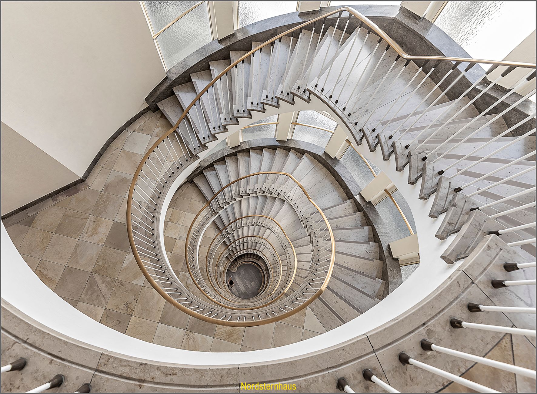 Stairs in Hamburg, Germany