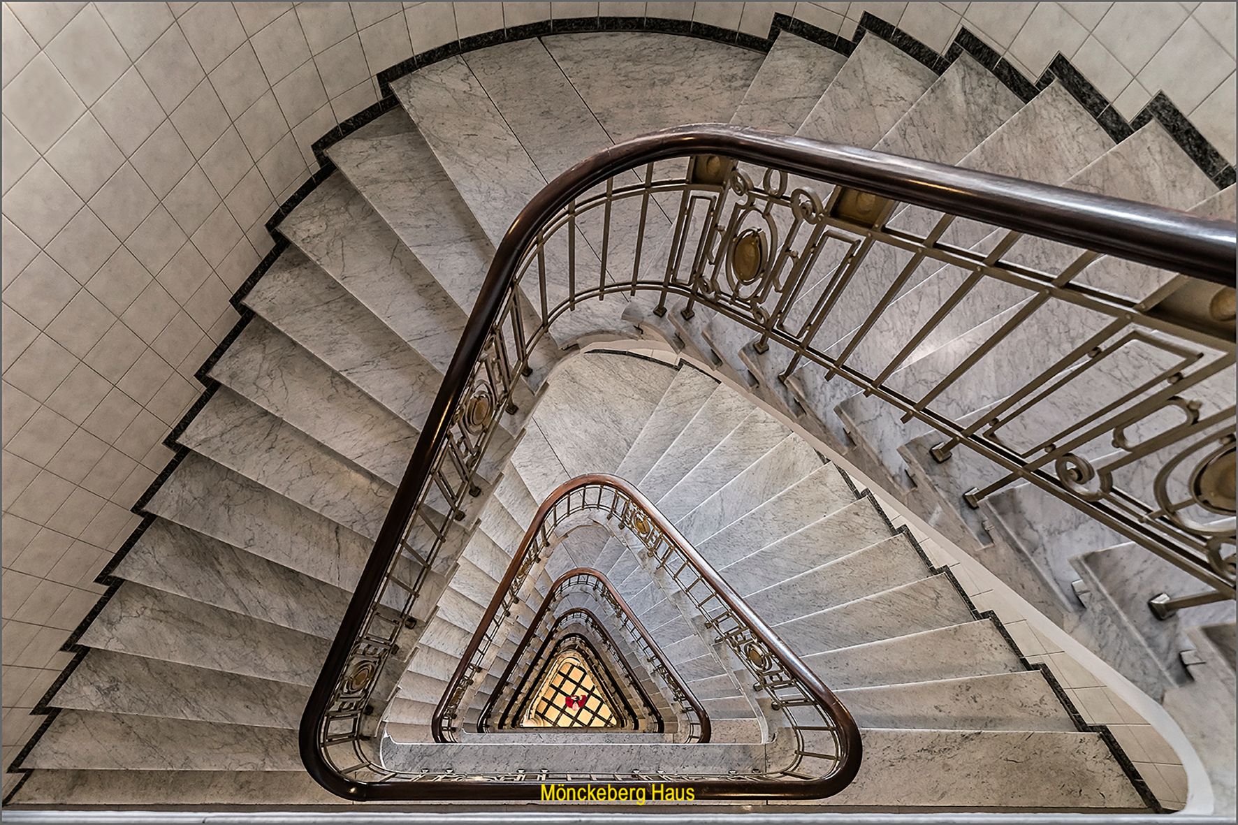 Stairs in Hamburg, Germany