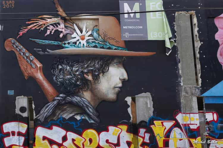 Street art in Miami Wynwood