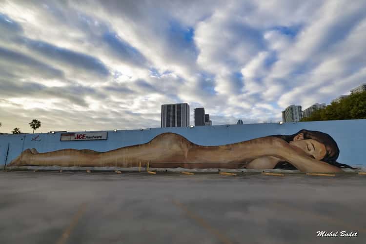 Street art in Miami Wynwood