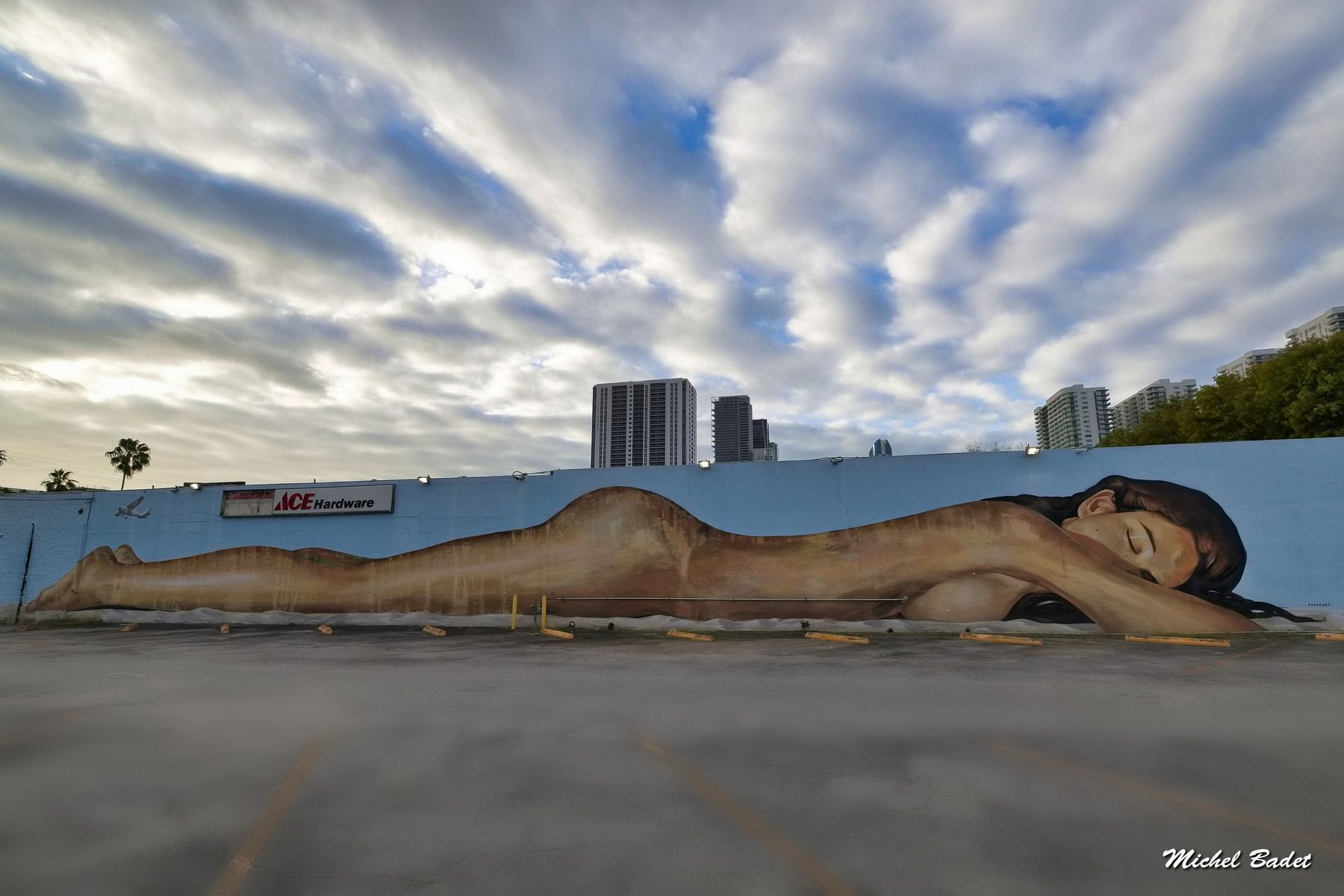 Street art in Miami Wynwood, USA