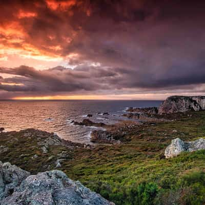 Sunrise Red Rocks, Rocky Cape, Tasmania, Australia