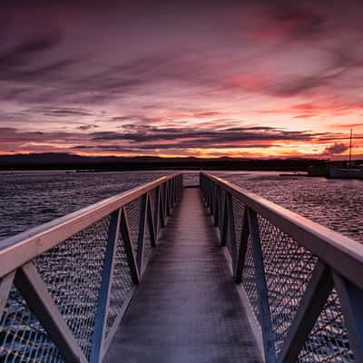 Sunset Boat Ramp Low Head pilot statiuon, Tasmania, Australia