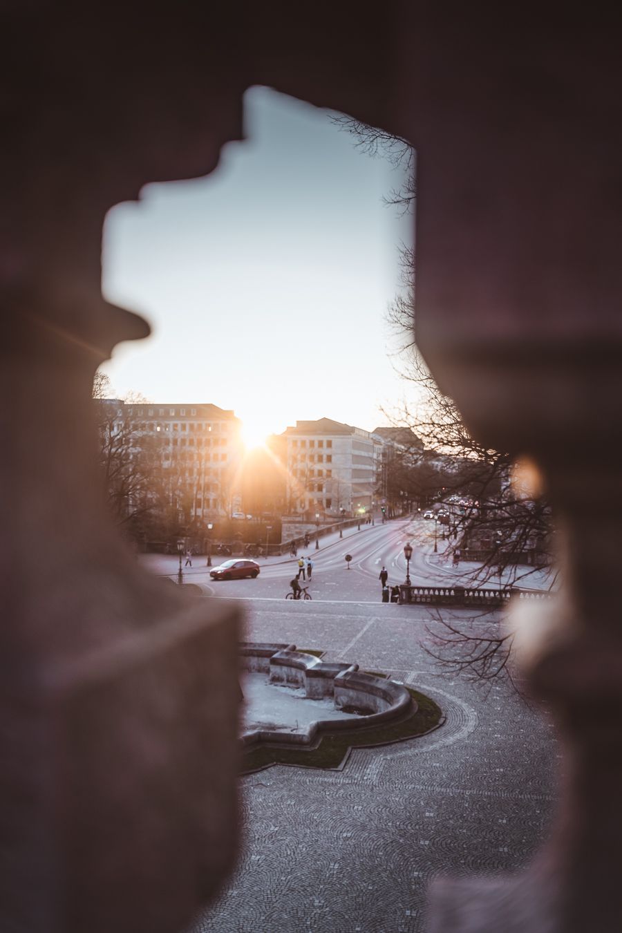 Sunset In Munich (Friedensengel), Germany