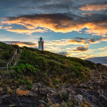 Sunset, Mersey Bluff Lighthouse, Devonport, Tasmania, Australia