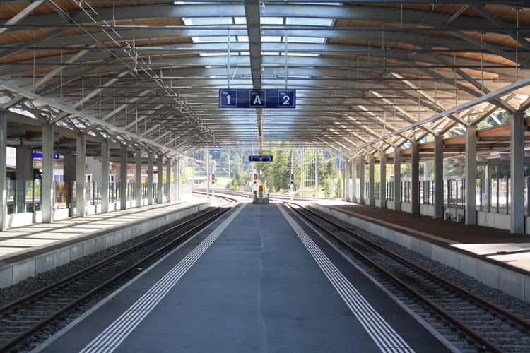 Täsch train station