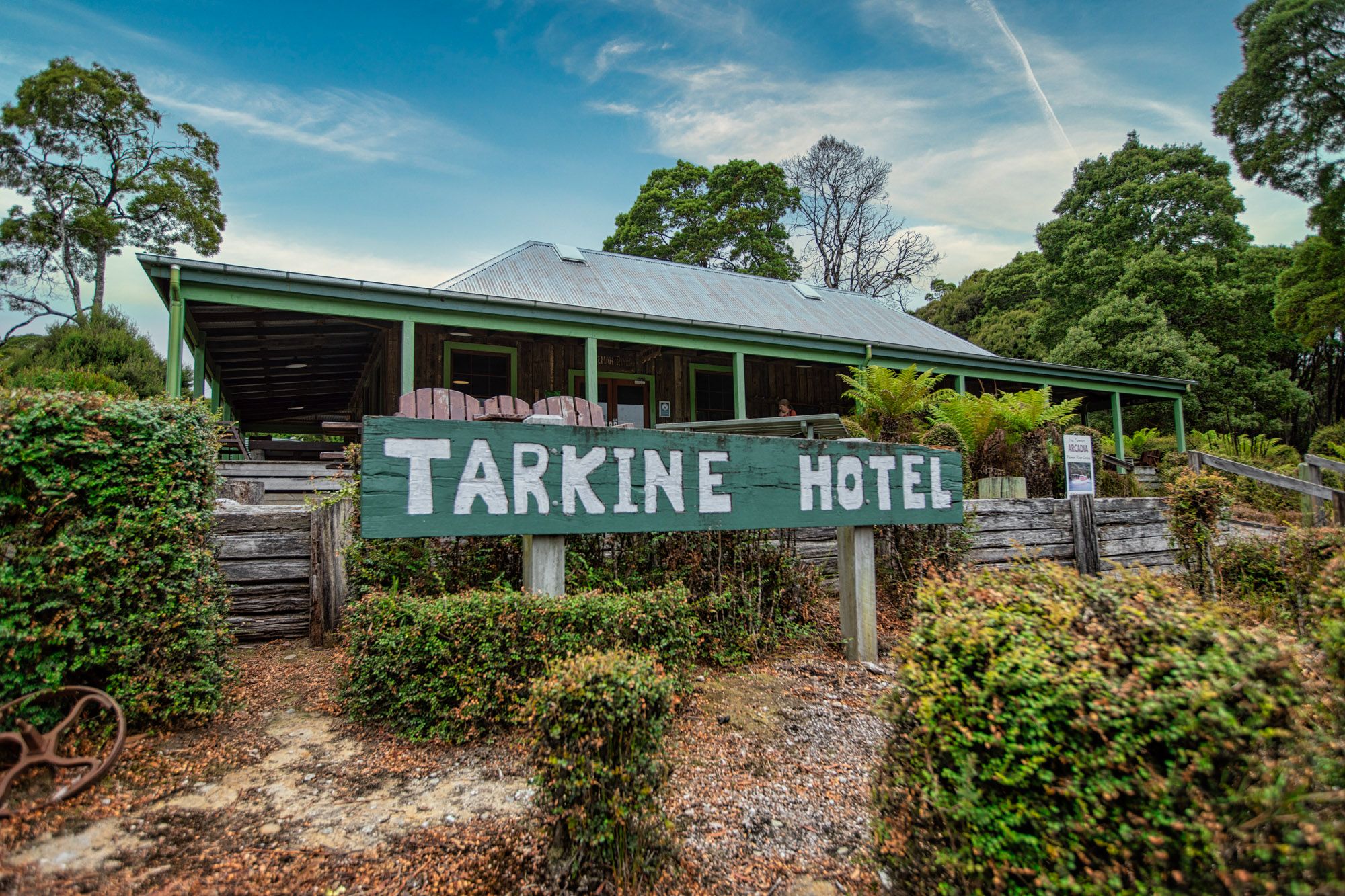 Tarkine Hotel, Pleman River, Corinna, Tasmania, Australia