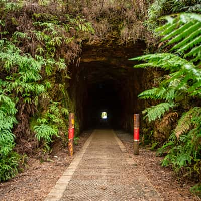 The spray tunnel, Zeehan, Tasmania, Australia