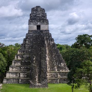 Tikal, jaguar temple, Guatemala