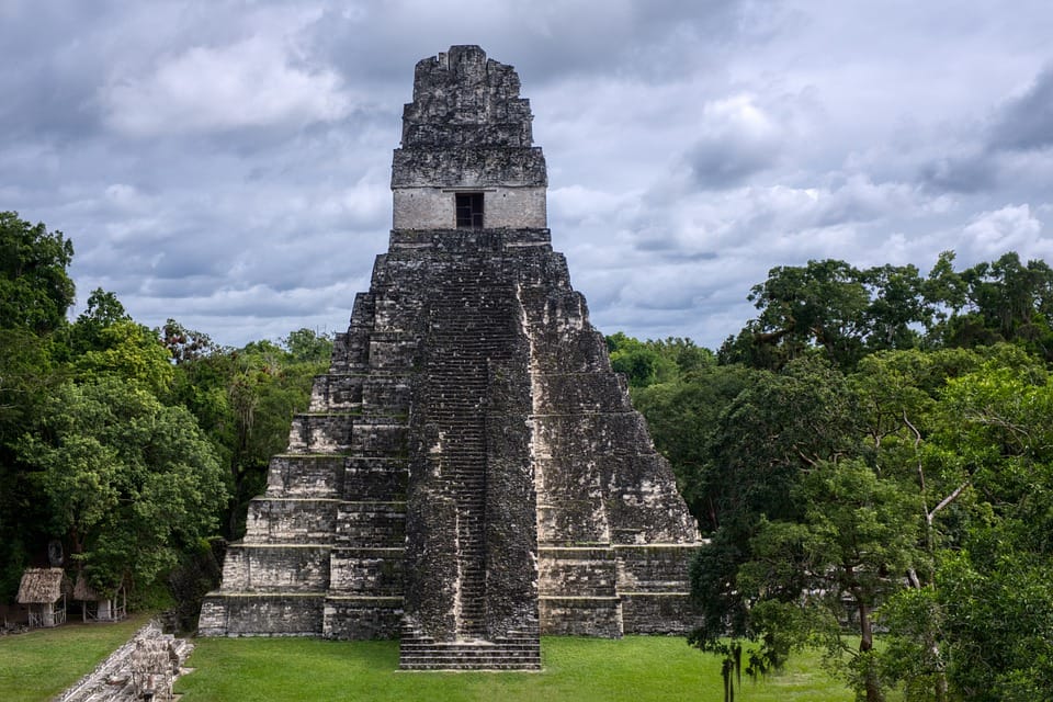 Tikal, jaguar temple, Guatemala