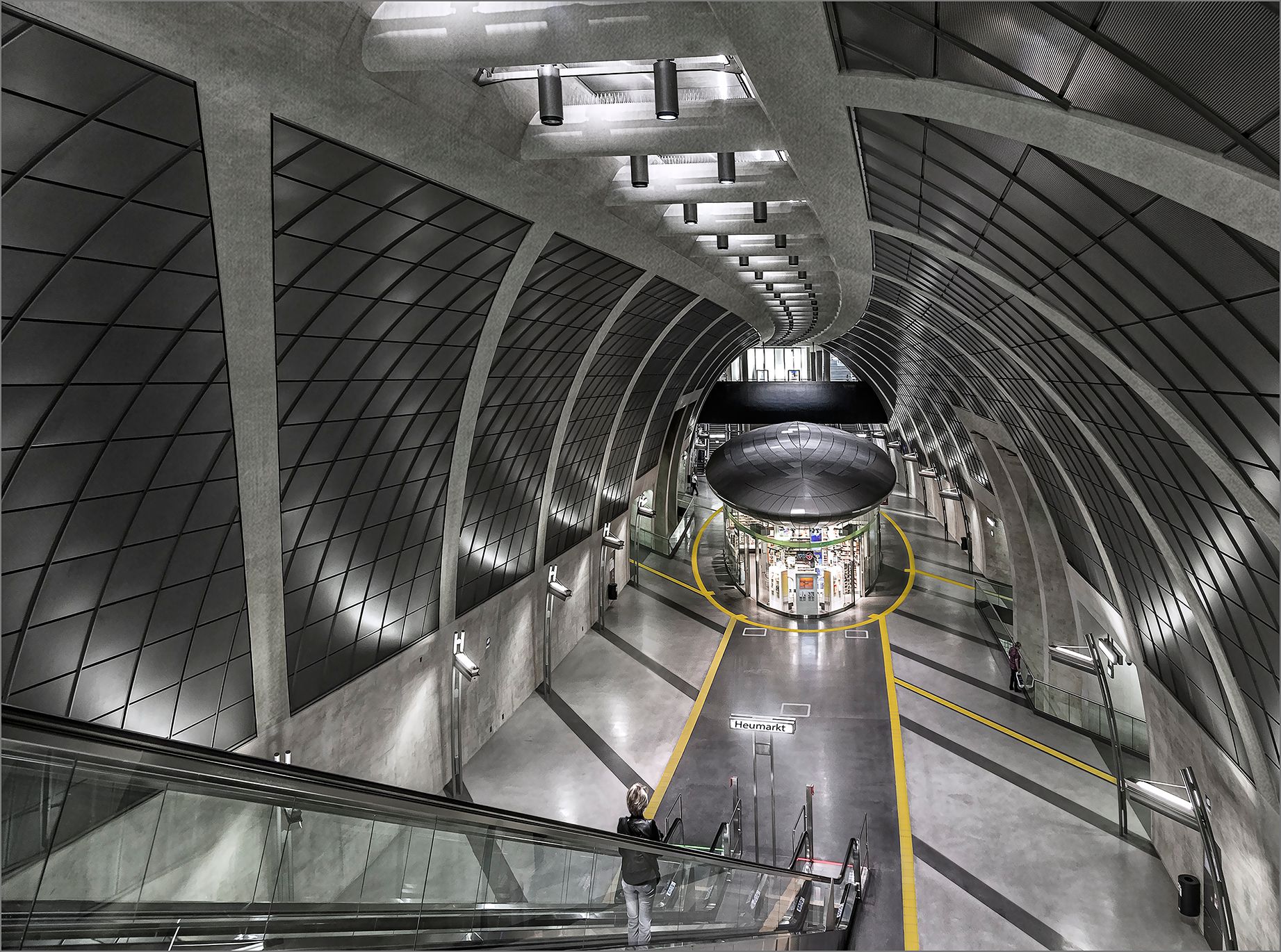 Heumarkt Subway Station, Cologne, Germany