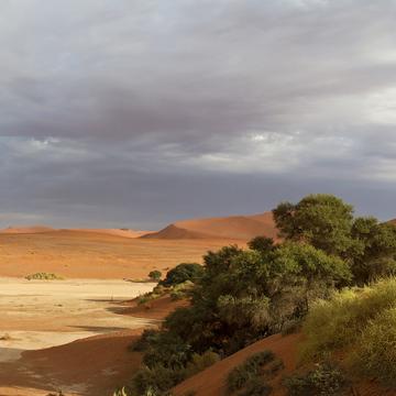 View into Sossusvlei, Namibia