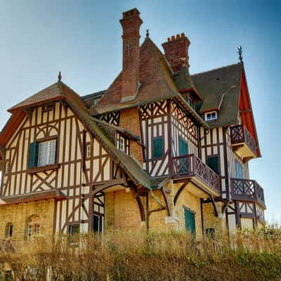 Villers-sur-Mer - Old houses, France