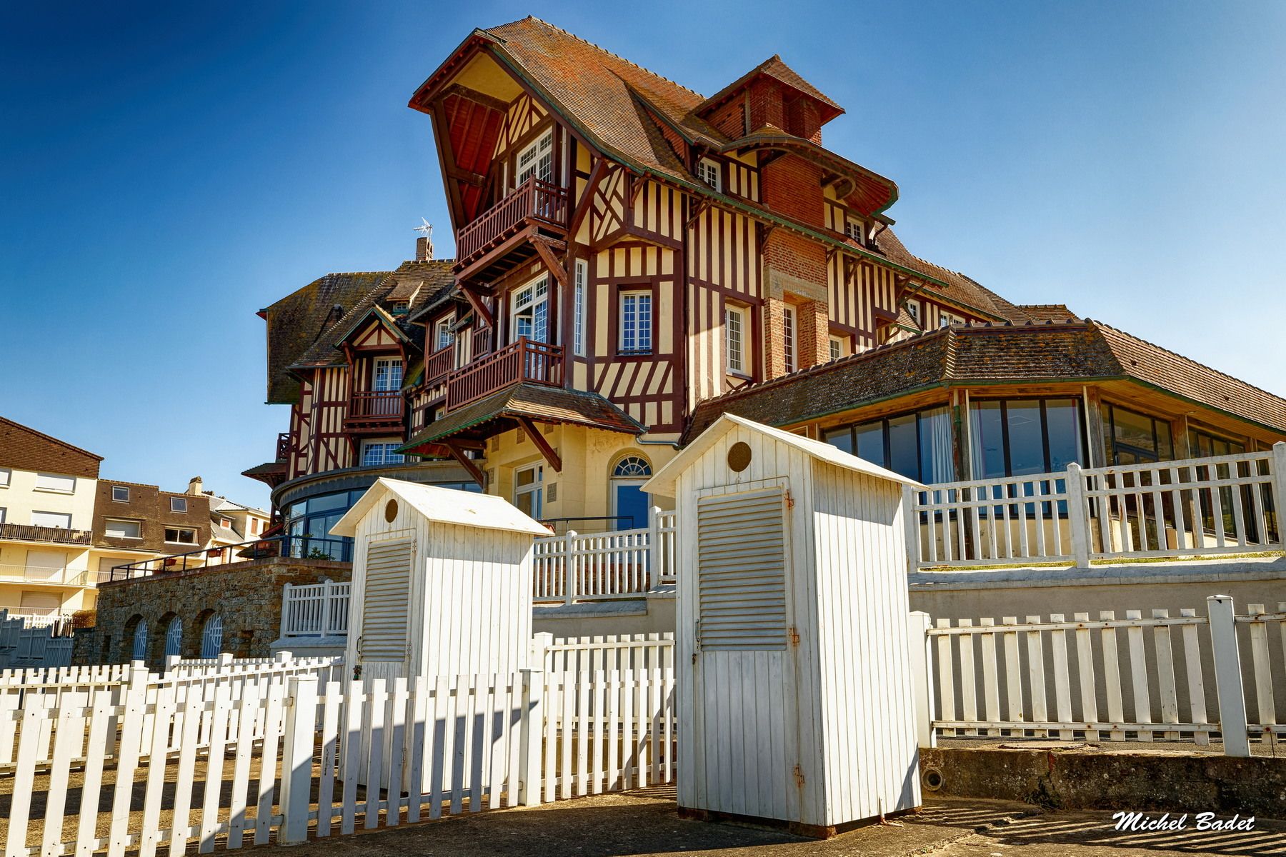 Villers-sur-Mer - Old houses, France