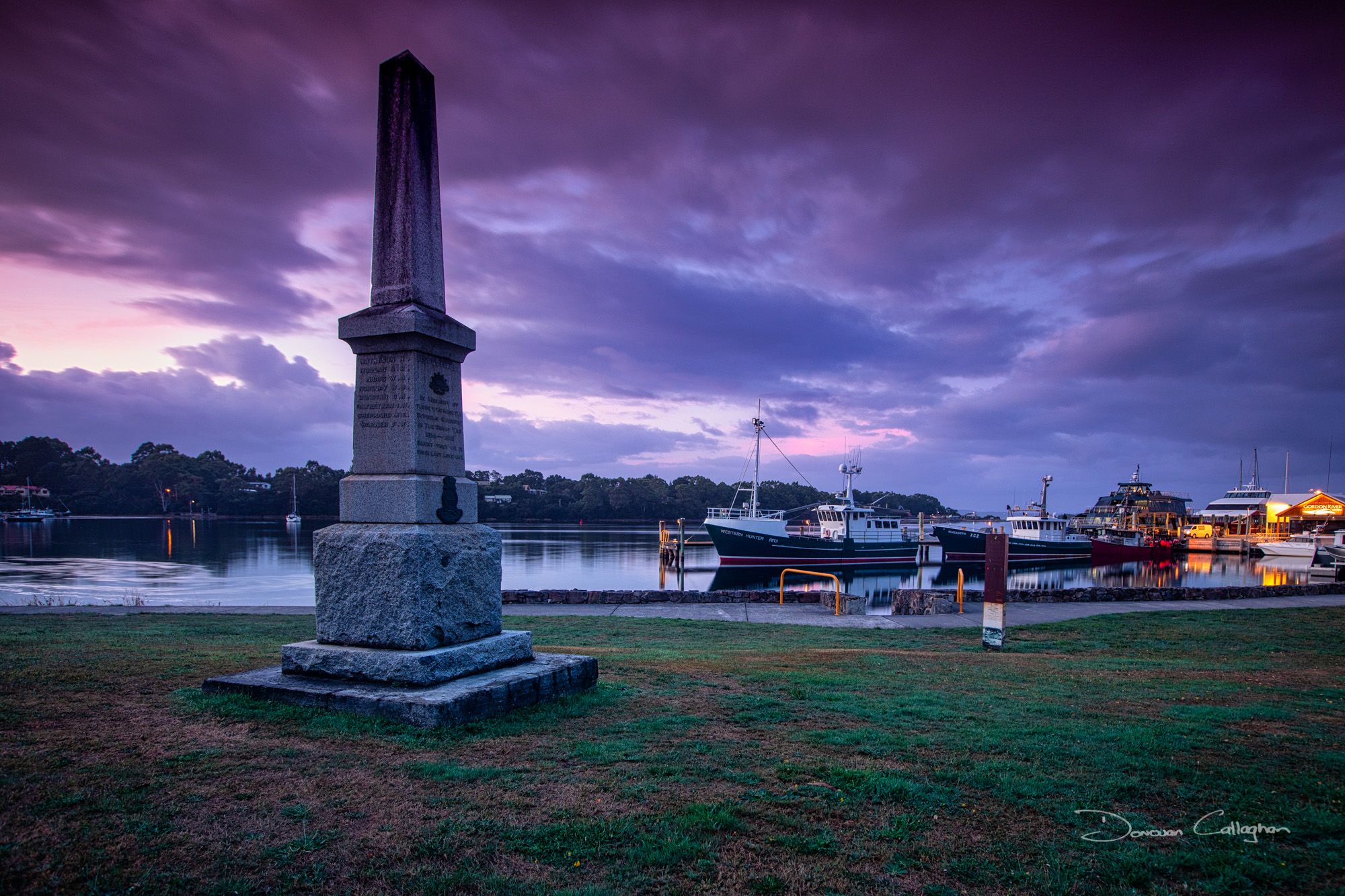 War memorial, Strahan, Tasmania, Australia