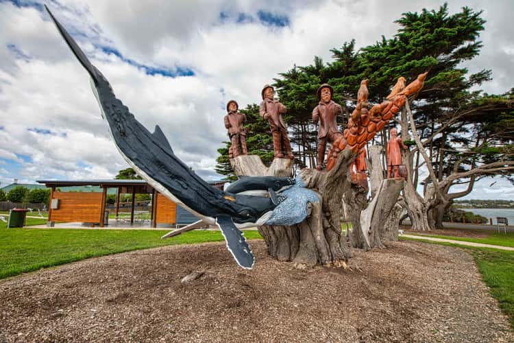 Wooden Sculpture, George Town, Tasmania