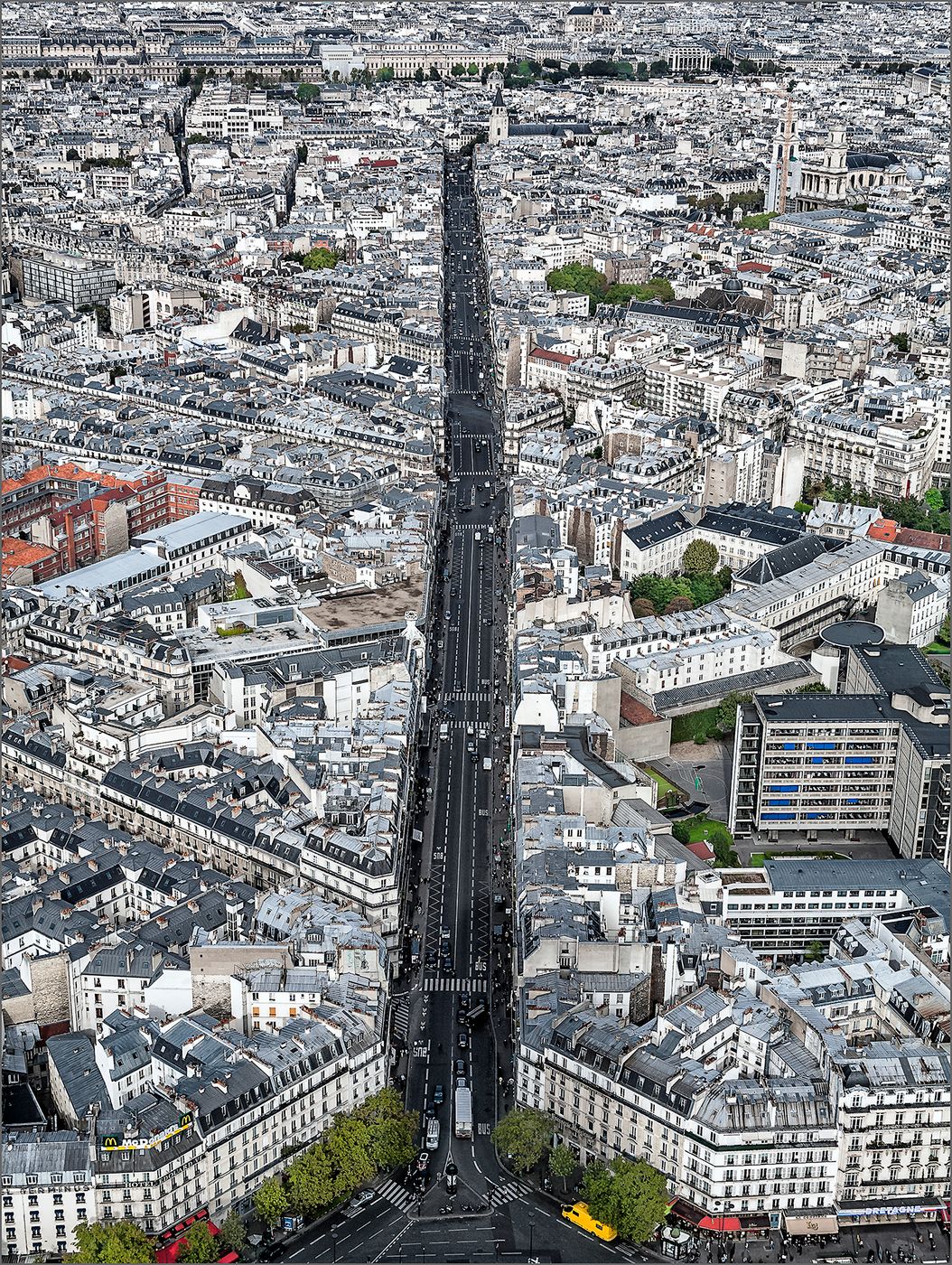 56th floor of Tour Montparnasse (indoors 1 floor below), Paris, France