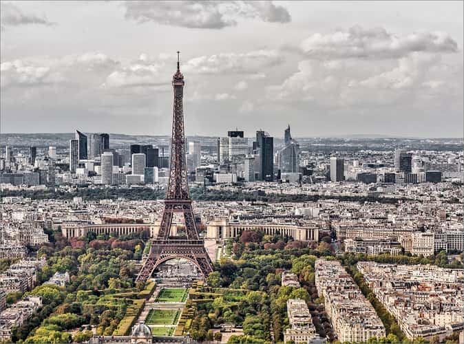 56th floor of Tour Montparnasse (indoors 1 floor below), Paris