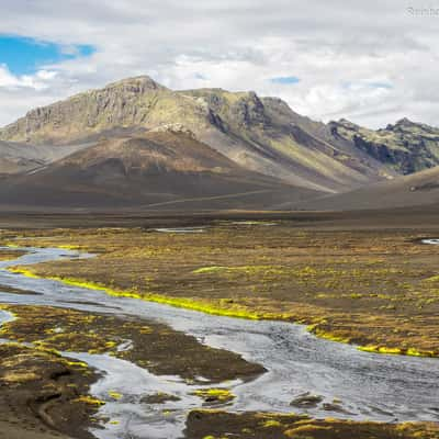 Approaching Lake Langisjór, Iceland