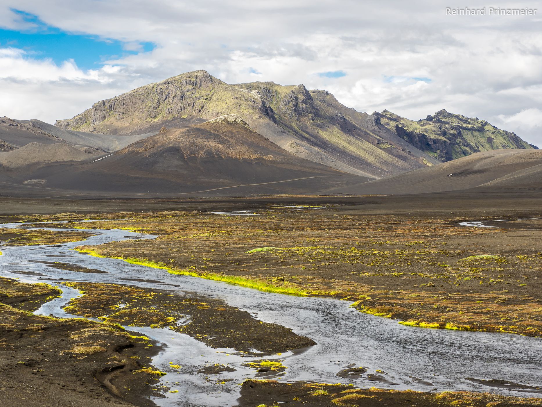 Approaching Lake Langisjór, Iceland