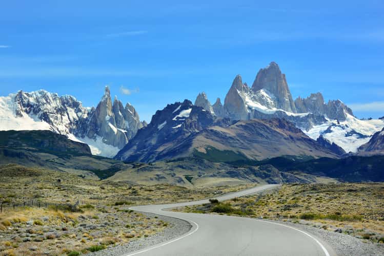 Arriving at El Chalten