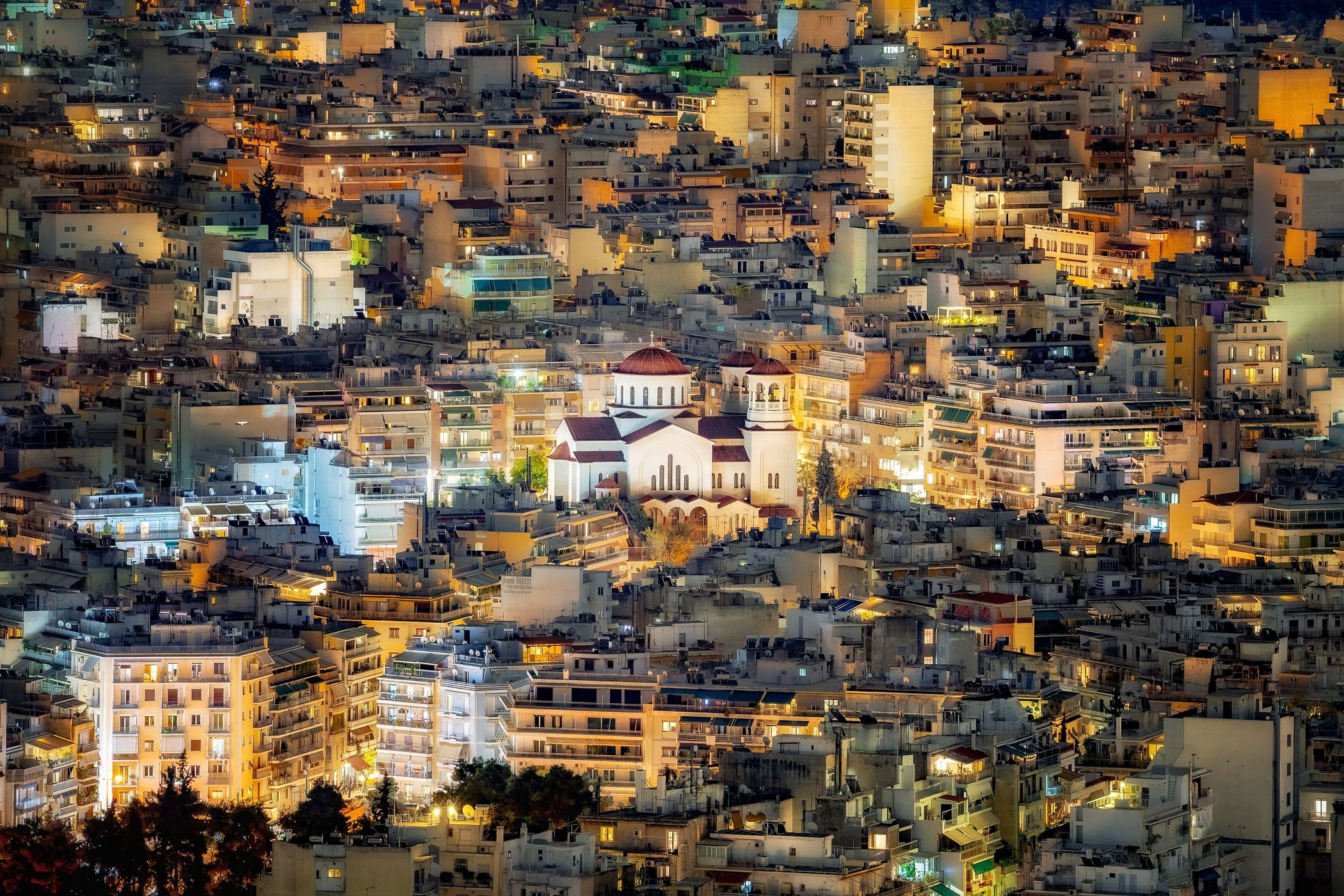 Athens Cityscape, Greece