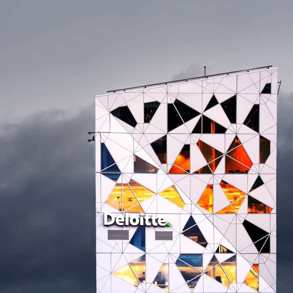 Barcode: Deloitte building, Norway