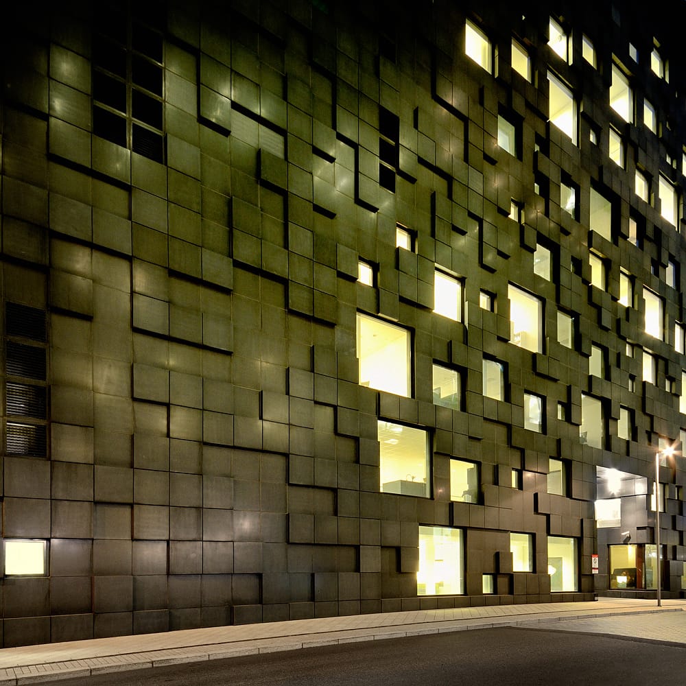 Barcode: DNB buildings, Oslo, Norway
