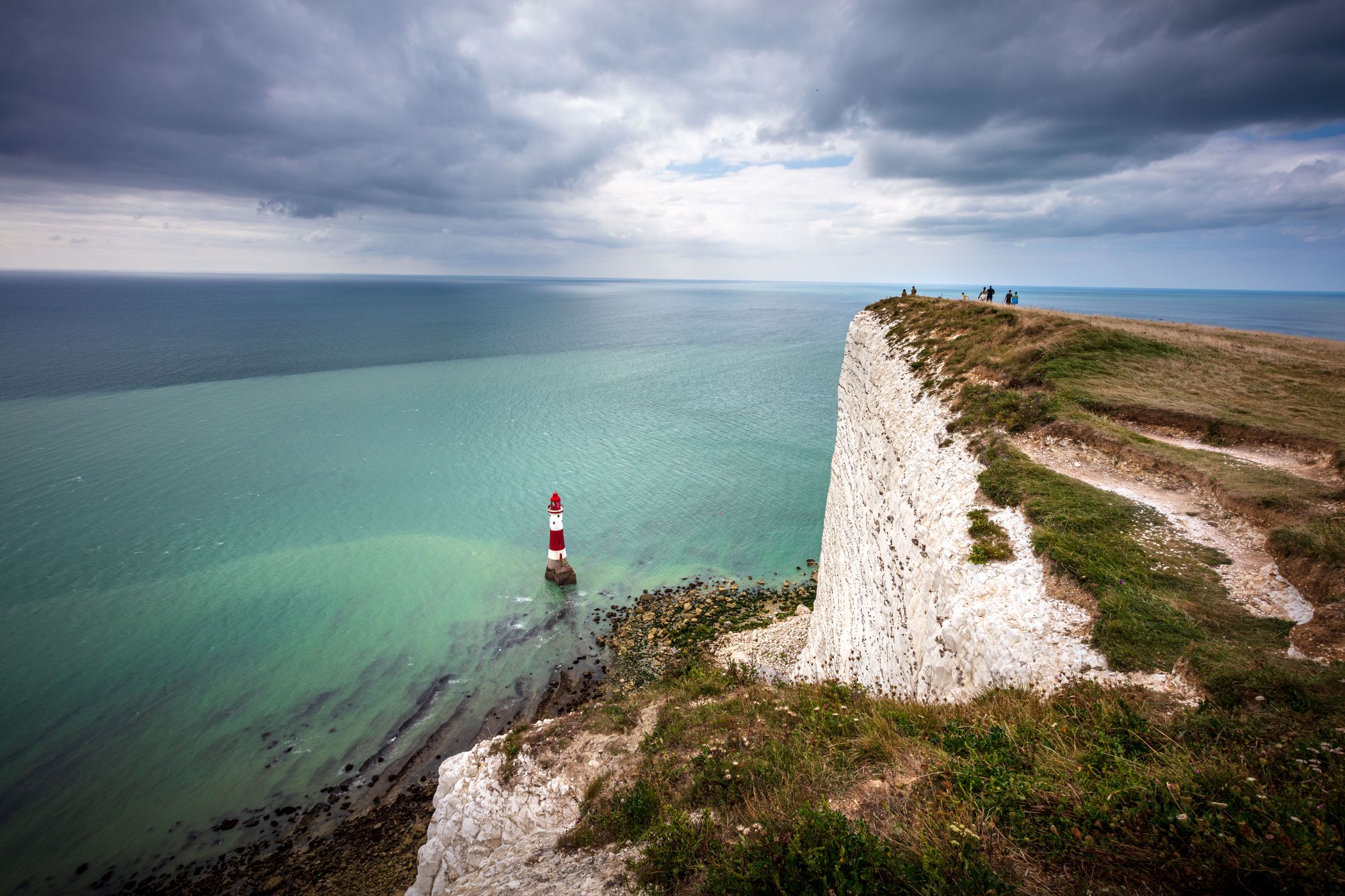 Beachy Head Cliffs and Lighthouse, United Kingdom