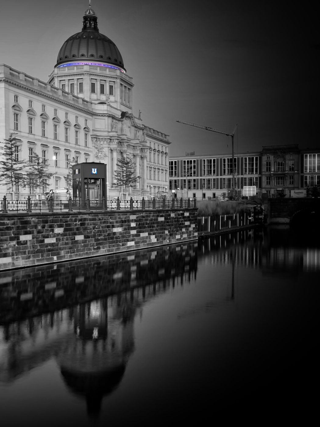 Berlin Palace and TV Tower view, Germany