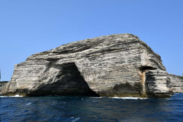 Bonifacio from Boat