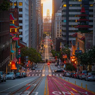 California Street, San Francisco, USA